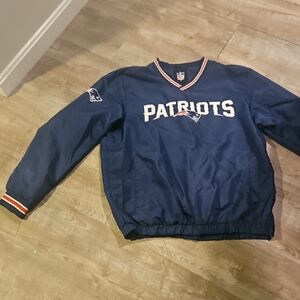 NFL Navy Jacket with Red and White Accents